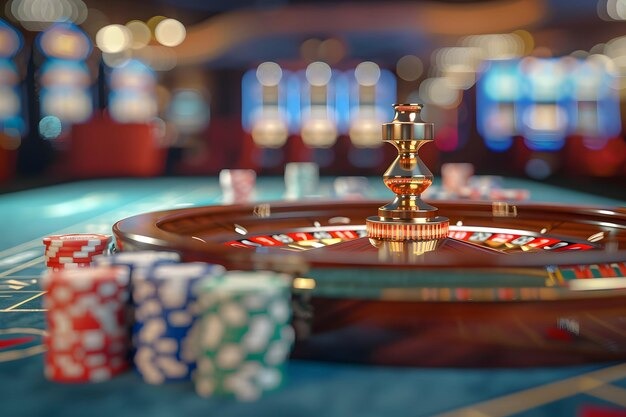 hut4d live casino table with multiple players